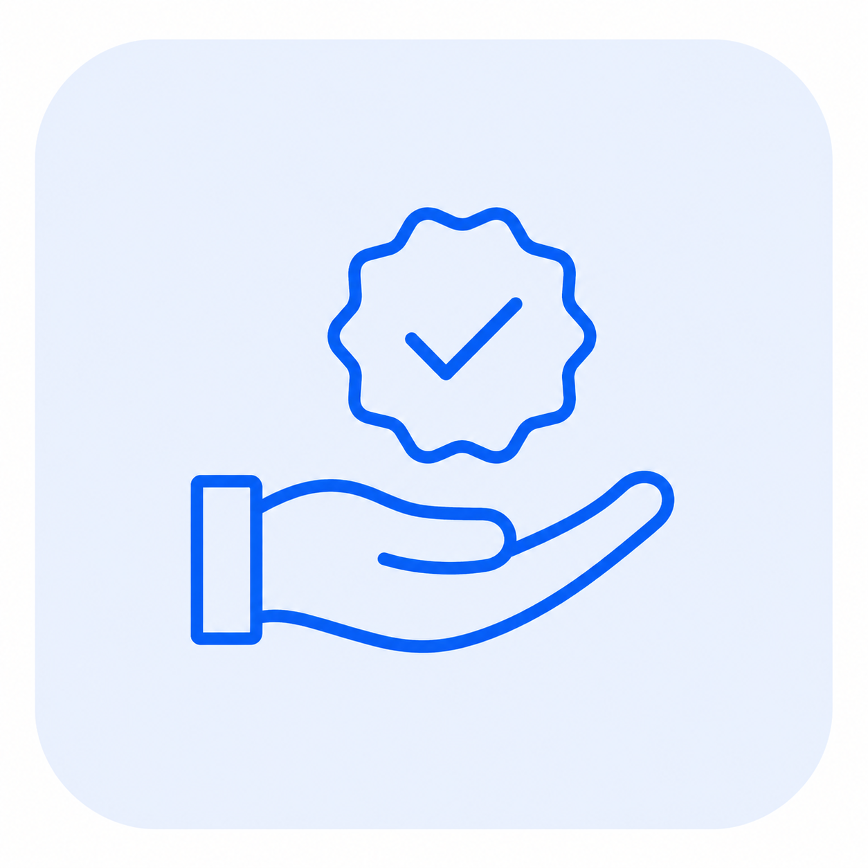 No pressure badge