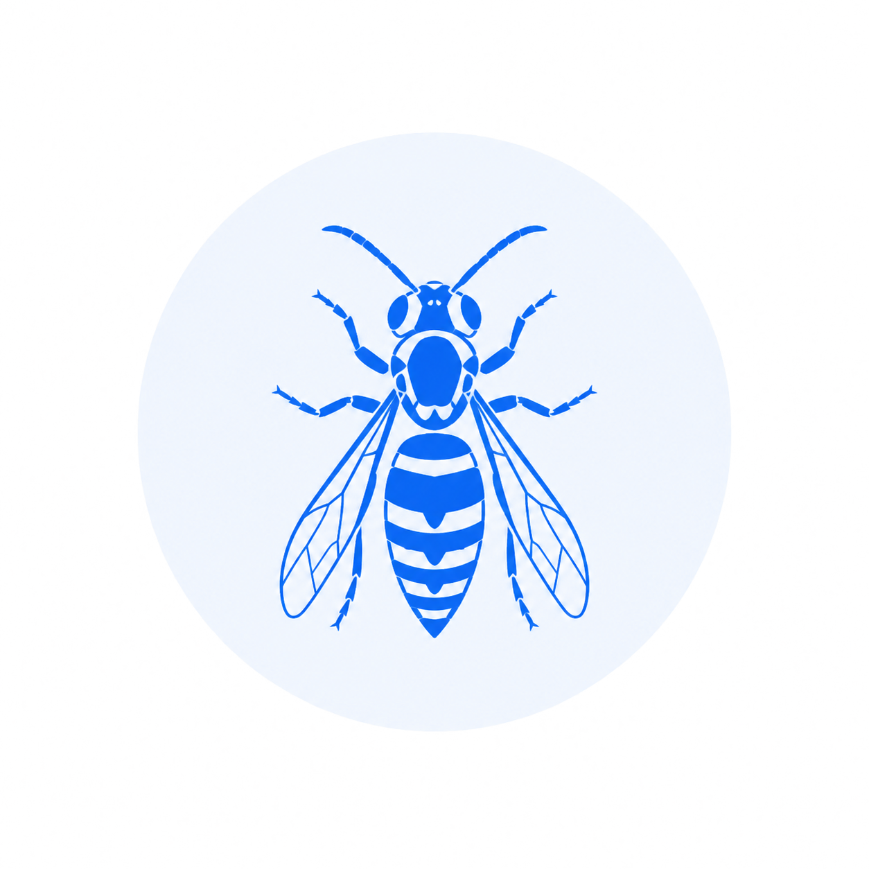 Yellow-jacket and bald-faced hornet treatment badge